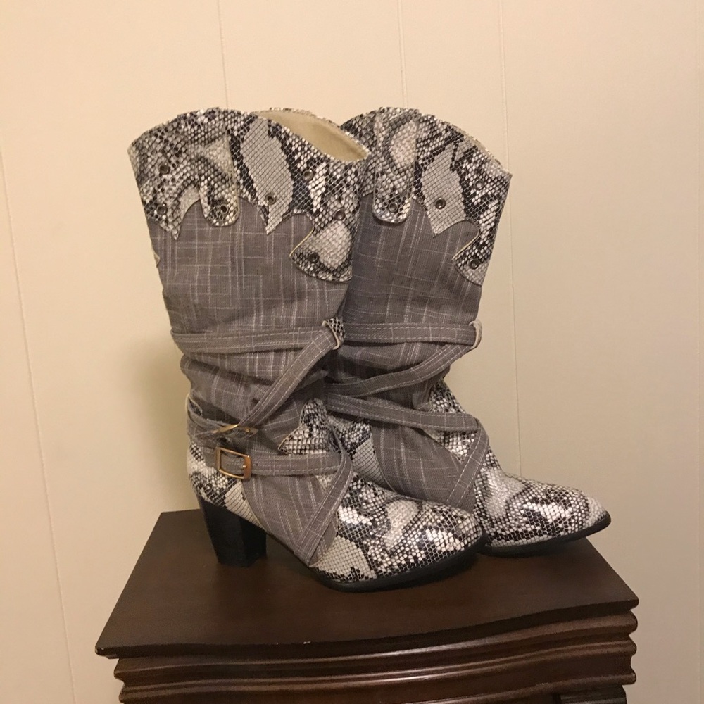 Western style boots